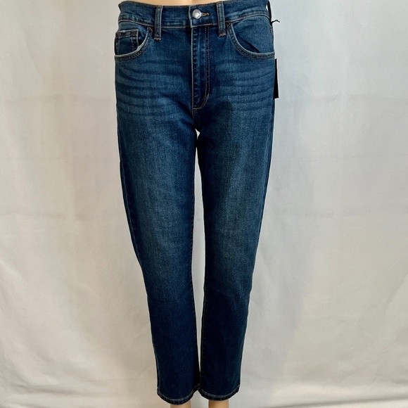 NWT - Joe’s Jeans High Rise Straight Ankle Blue Denim Women's W27 L28 - Picture 3 of 10